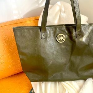 Michael Kors Sage Green Medium Tote Bag